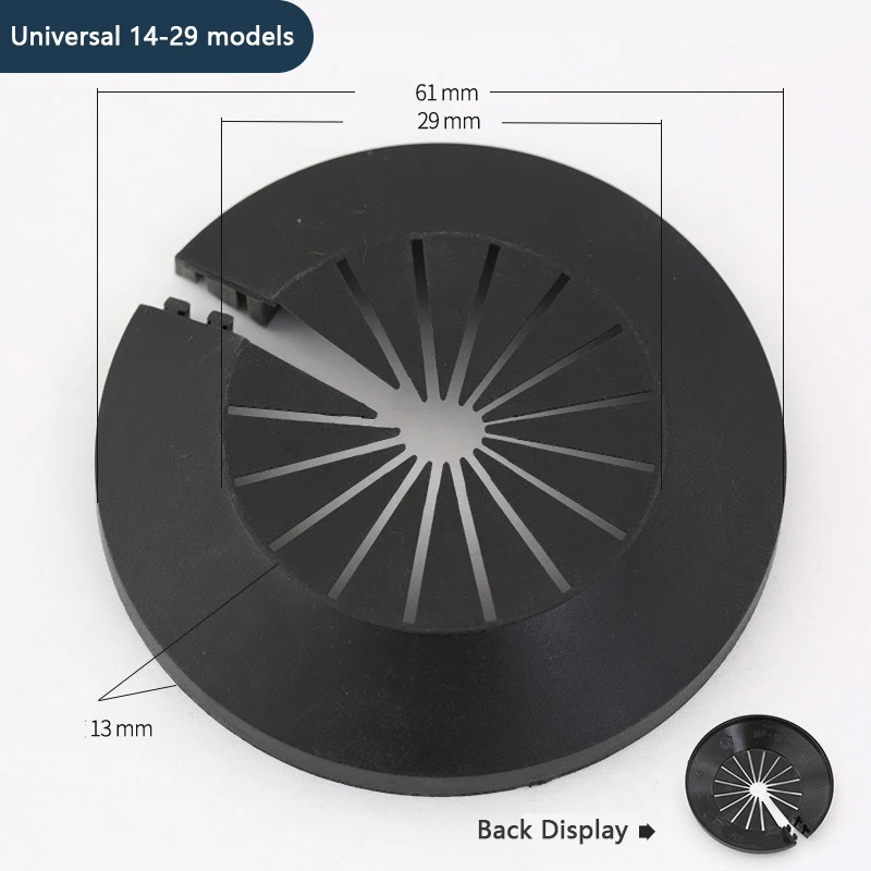 

Насадки на трубы радиатора 2/4 шт., черные/белые