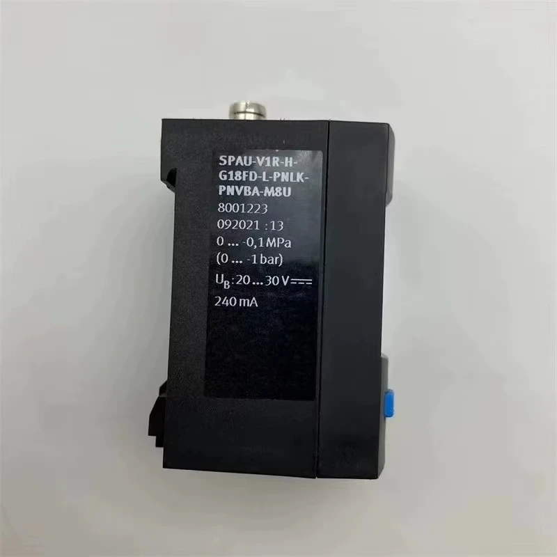 Вакуумный генератор SPAU-V1R-H-G18FD-L-PNLK-PNVBA-M8U с интегрированным вакуумным эжектором и системой контроля давления для автоматизированной обработки. (art.: 3920dcea66f90) - 3920dcea66f90