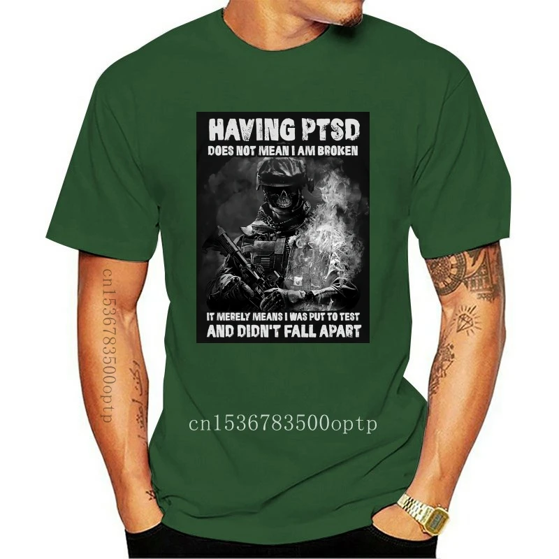 

Camiseta de New иметь Ptsd не означает, что я сломан Ветеран