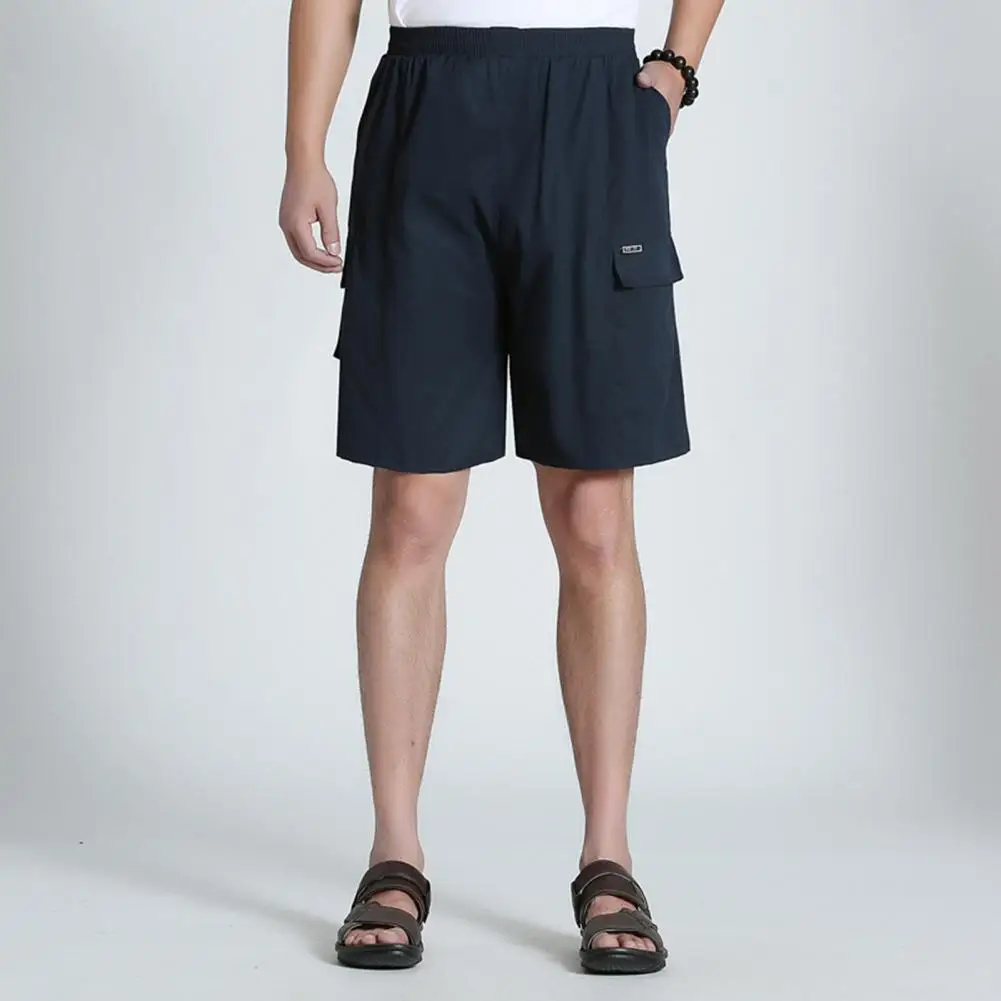 

Popular Loose Knee Length Cargo Shorts Short Pants Bottoms Super Soft