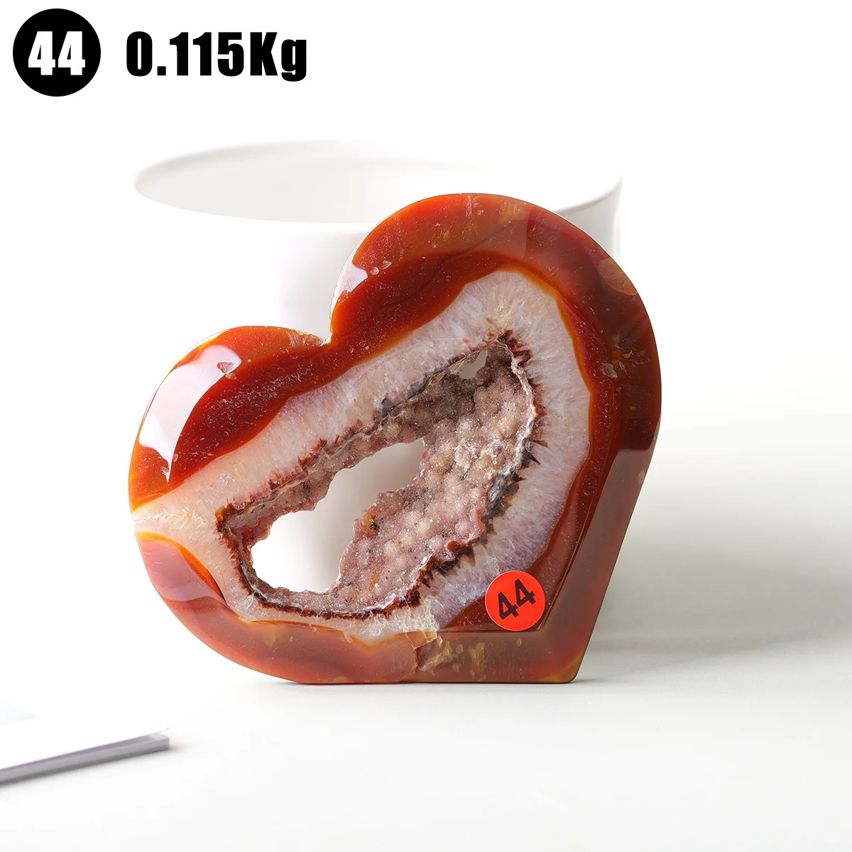 

Сердце из сердолика Runyangshi