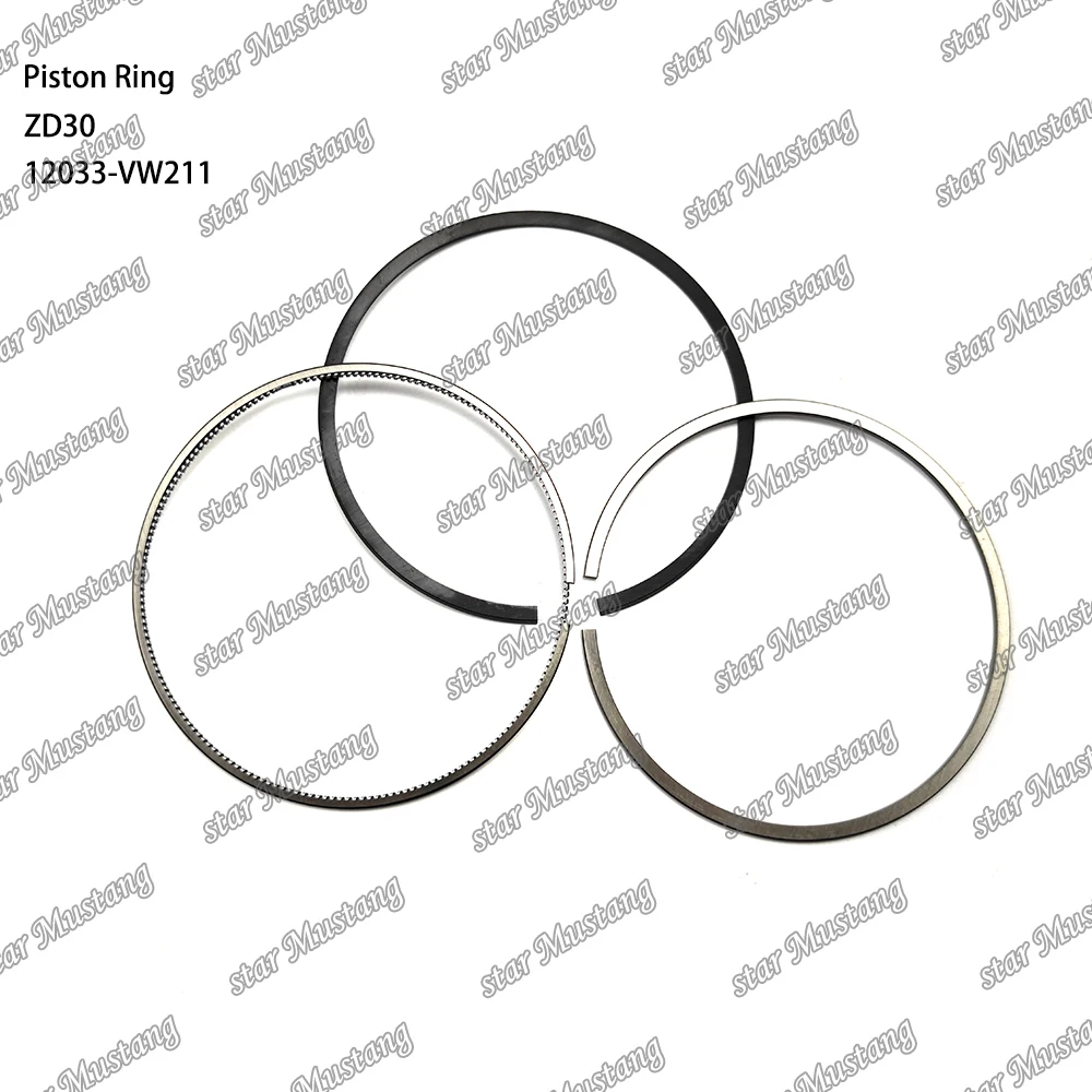 Поршневое кольцо ZD30 12033-VW211 подходит для деталей двигателя Nissan