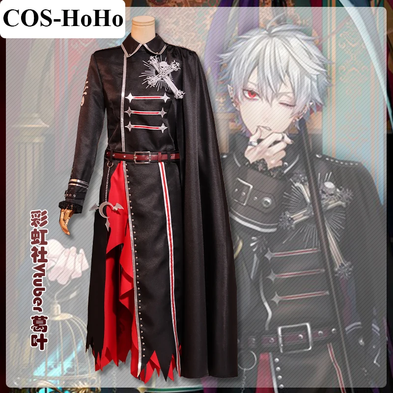 

COS-HoHo Anime Vtuber Kuzuha Game Suit Gorgeous Handsome Uniform Cosplay Costume Halloween Carnival Party Outfit S-3XL