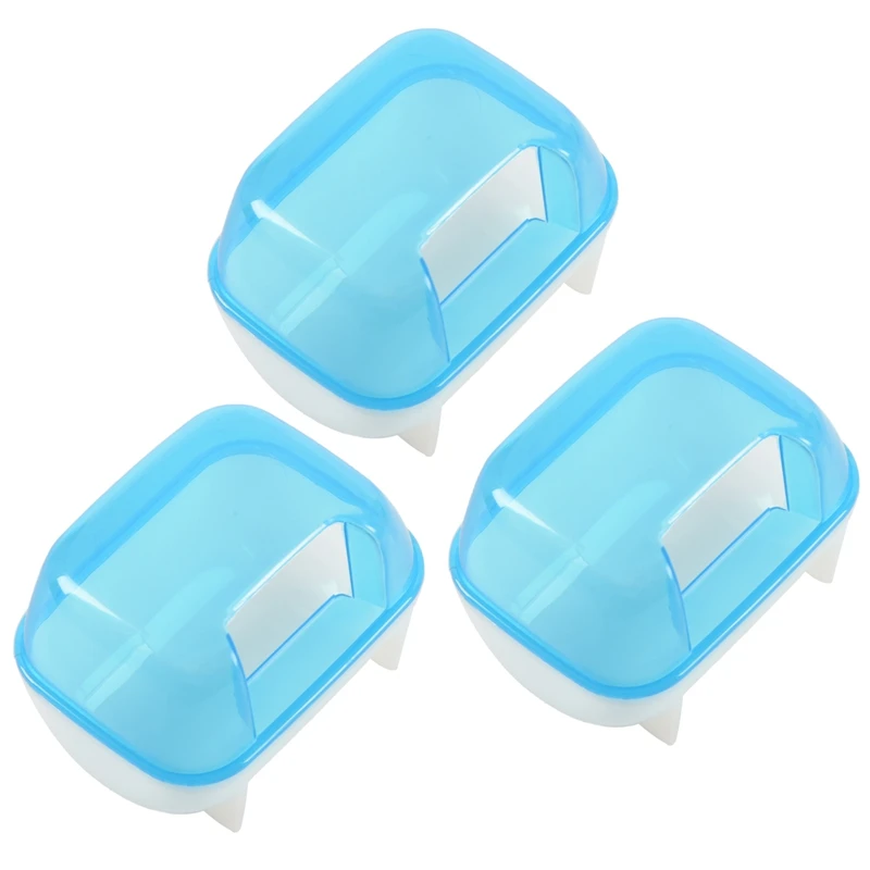 

JFBL Hot 3X Pet туалет для хомяка Ванна Sand Room сауна унитаз синий белый 10x7x7 см