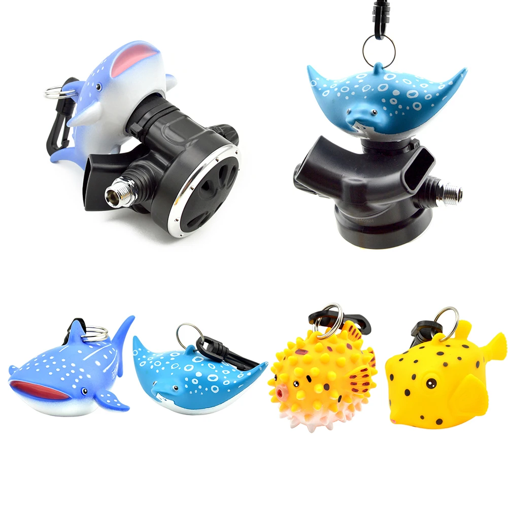 

Second Stage Dive Regulator Cover Dustproof Cover Regulator Holder With Clip Octopus Safe Second Stage Protective Accessories