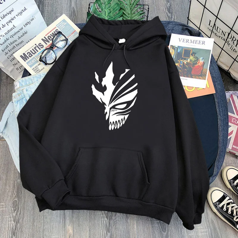 

Худи Kurosaki Ichigo y2k мужское, худи с рисунком, в стиле гранж, аниме, в эстетике курозаки