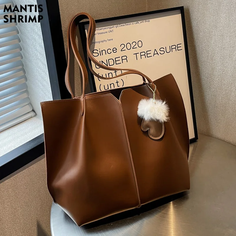 

Women Bag Luxury Handbags Women Bags Designer PU Leather Composite Bags High Capacity Shoulder Bags Solid Tote Bags Handbags