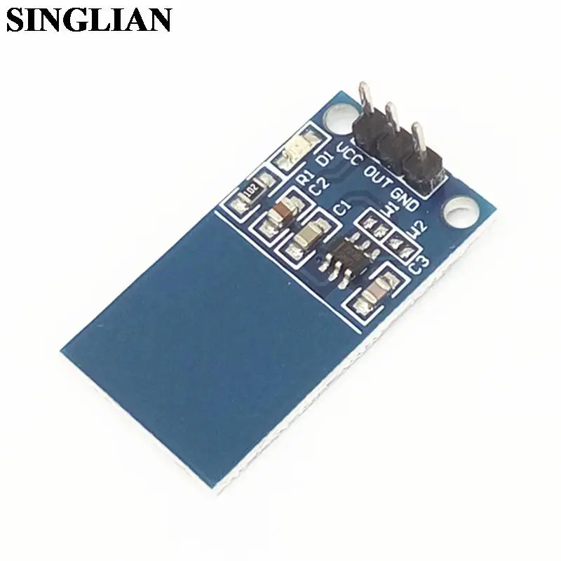 TTP223 Емкостный сенсорный модуль цифрового сенсорного переключателя