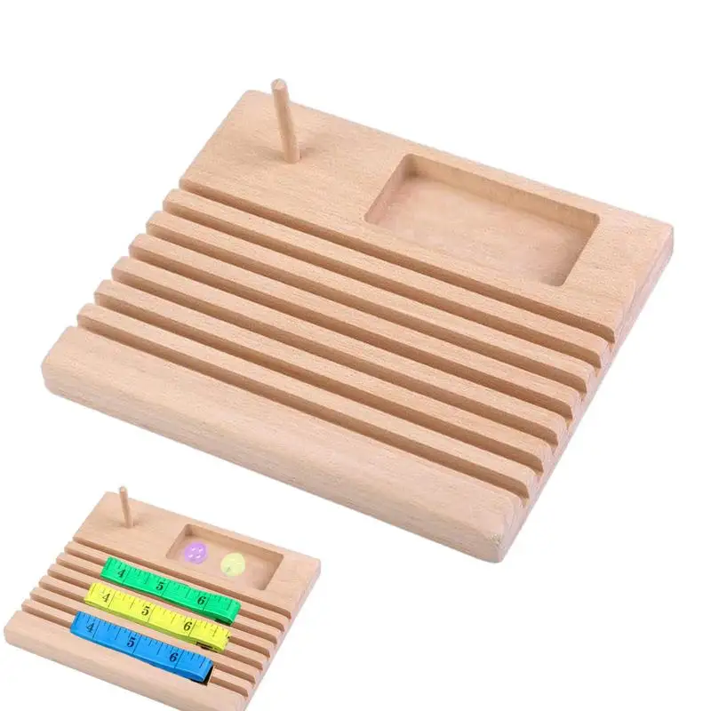 

Wooden Quilting Ruler Rack Wooden Ruler Rack Thread Holder 18*15cm Wood Quilting Ruler Rack Sewing Ruler For School Workshop