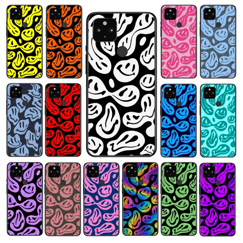 

Trippy Smiley Face Phone Case for Google Pixel 7 Pro 7 6A 6 Pro 5A 4A 3A Pixel 4 XL Pixel 5 6 4 3 XL 3A XL 2 XL