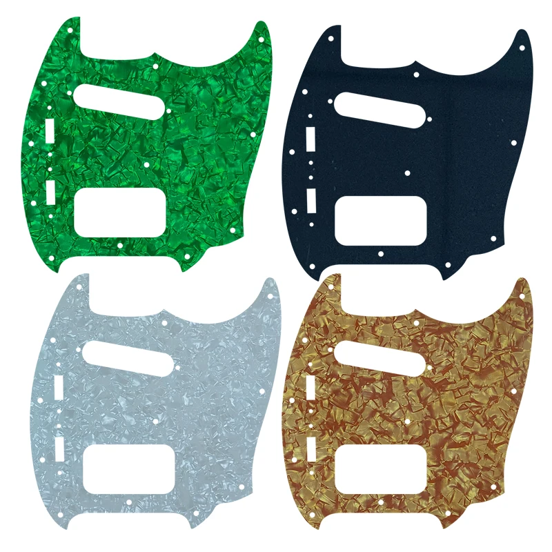 

Xin Yue Guitar Parts For USA Fender Mustang SH Guitar Pickguard With Single And Humbucker Pickups Multicolor Options
