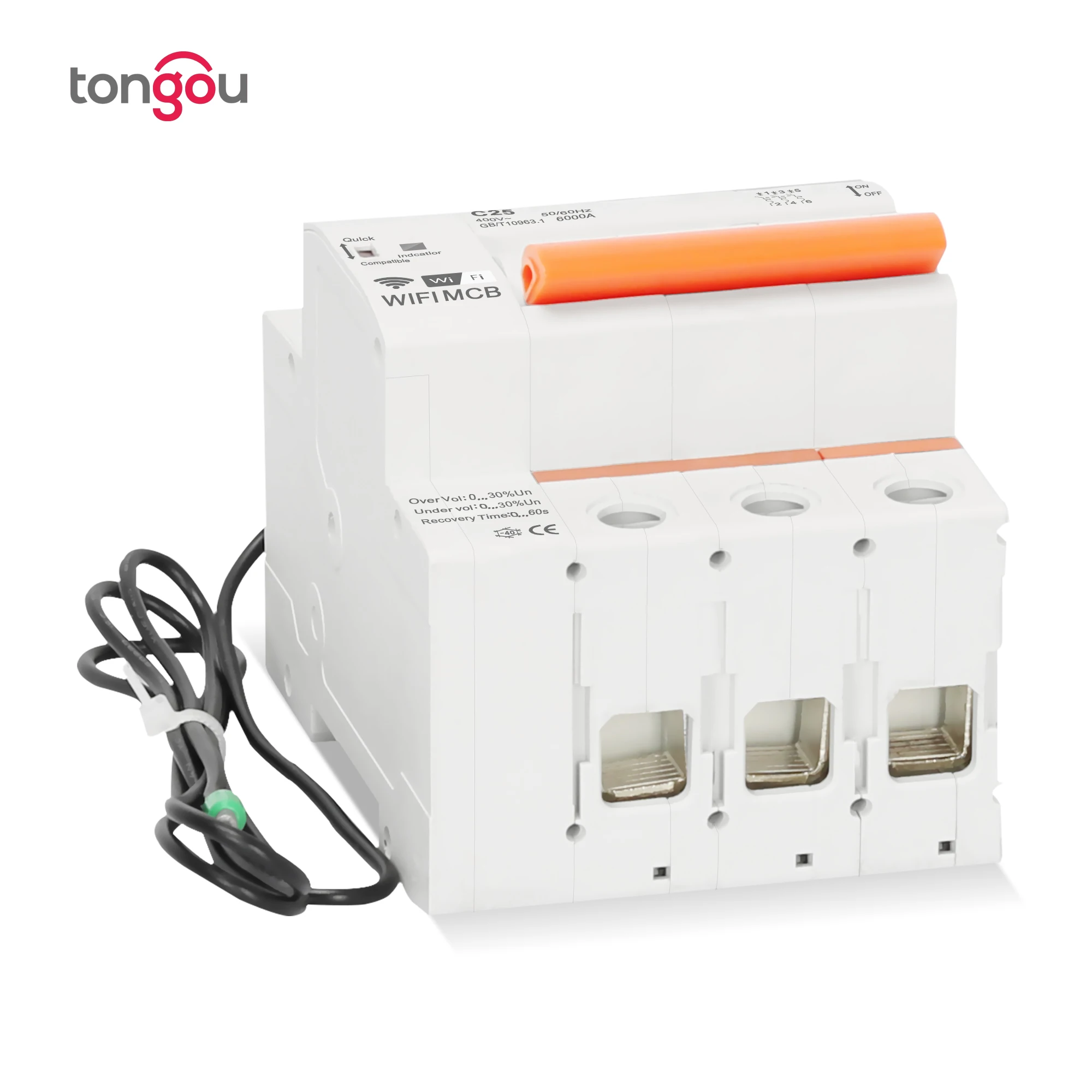 3P WIFI таймер выключателя с дистанционным управлением перегрузкой и