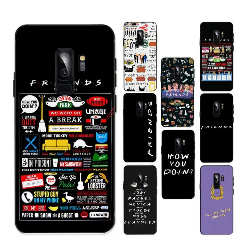 

Yinuoda Cartoon funny Friends TV Show Phone Case for Samsung S20 lite S21 S10 S9 plus for Redmi Note8 9pro for Huawei Y6 cover