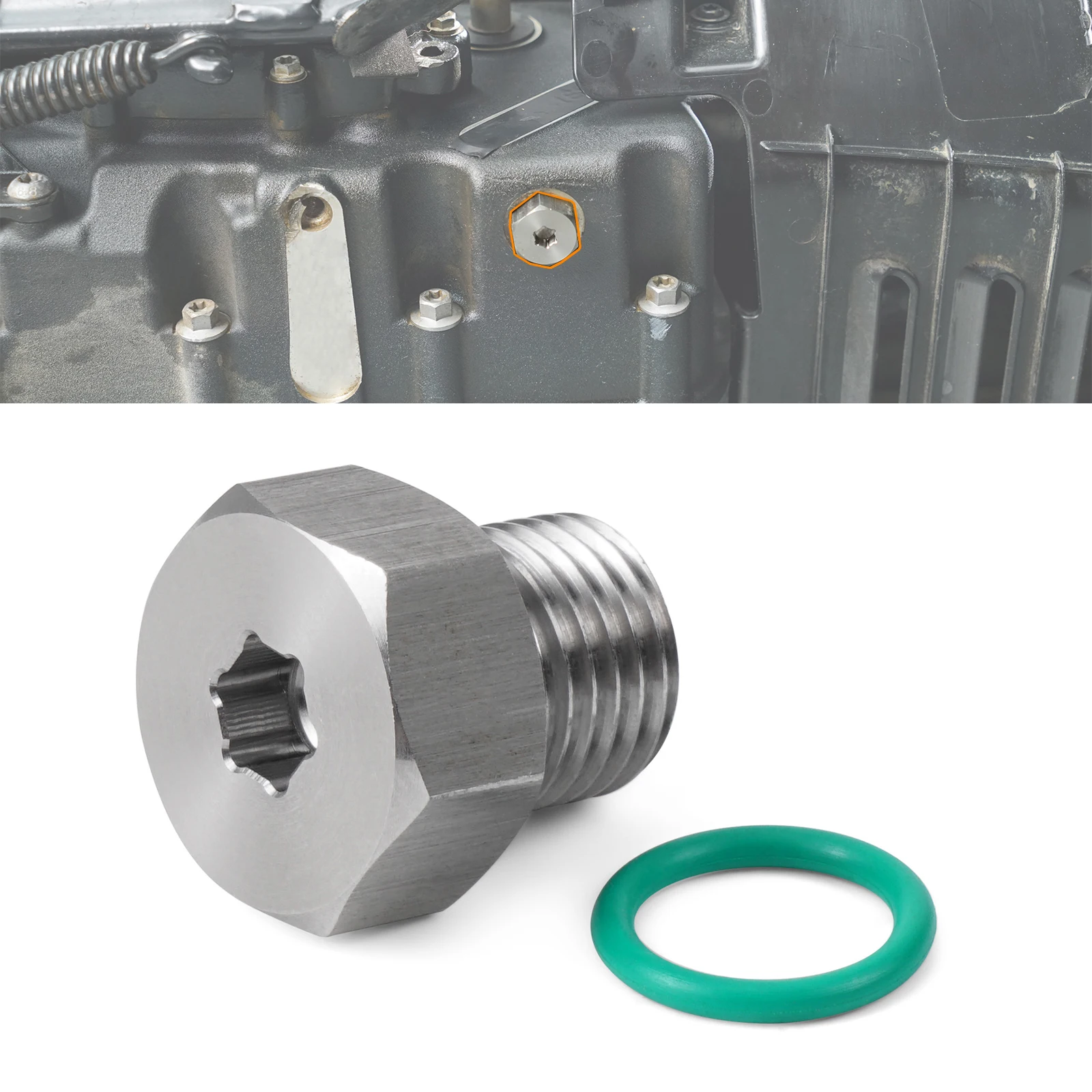 Для Harley Pan America 1250/Special RA1250 RA1250S Nightster RH975 RH975S Sportster S RH1250S пробка слива масла 62700241