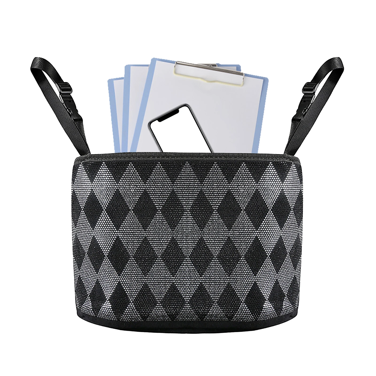 

Car Handbag Holder Interior Auto Seat Middle Box Seat Hanger Storage Bag Hanging Pocket Handbag For Men Women Girls Kids