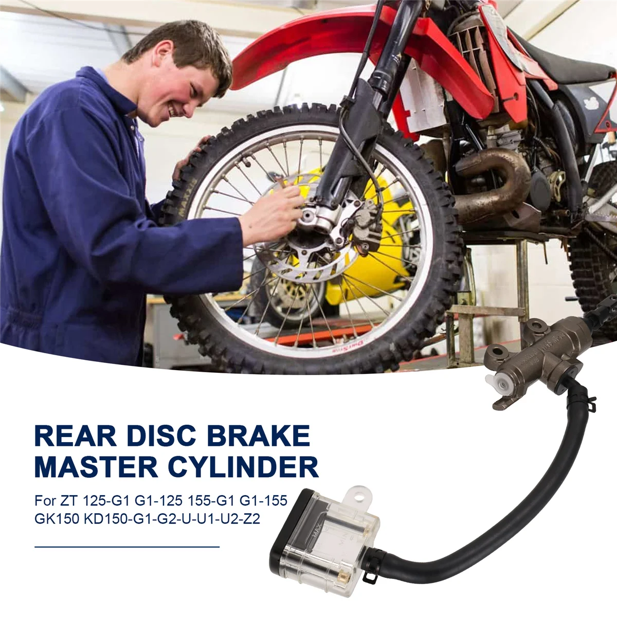 Насос заднего дискового тормоза мотоцикла масляный насос главный для ZONTES ZT 125-G1