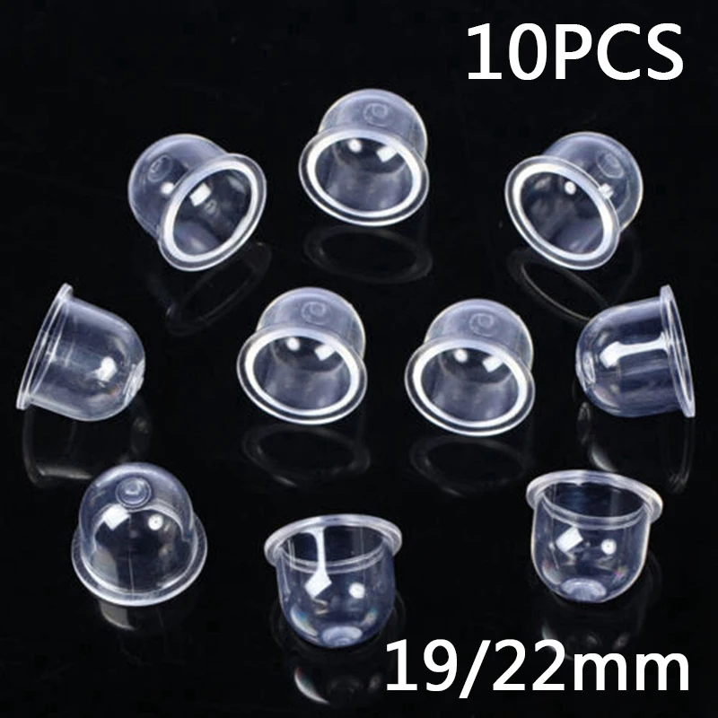

10 Pcs 19/22mm Carb Primer Bulb Cap Carburetor Spare Parts Small Fuel Pump For Chainsaws Blower Trimmer Brushcutter Replacement
