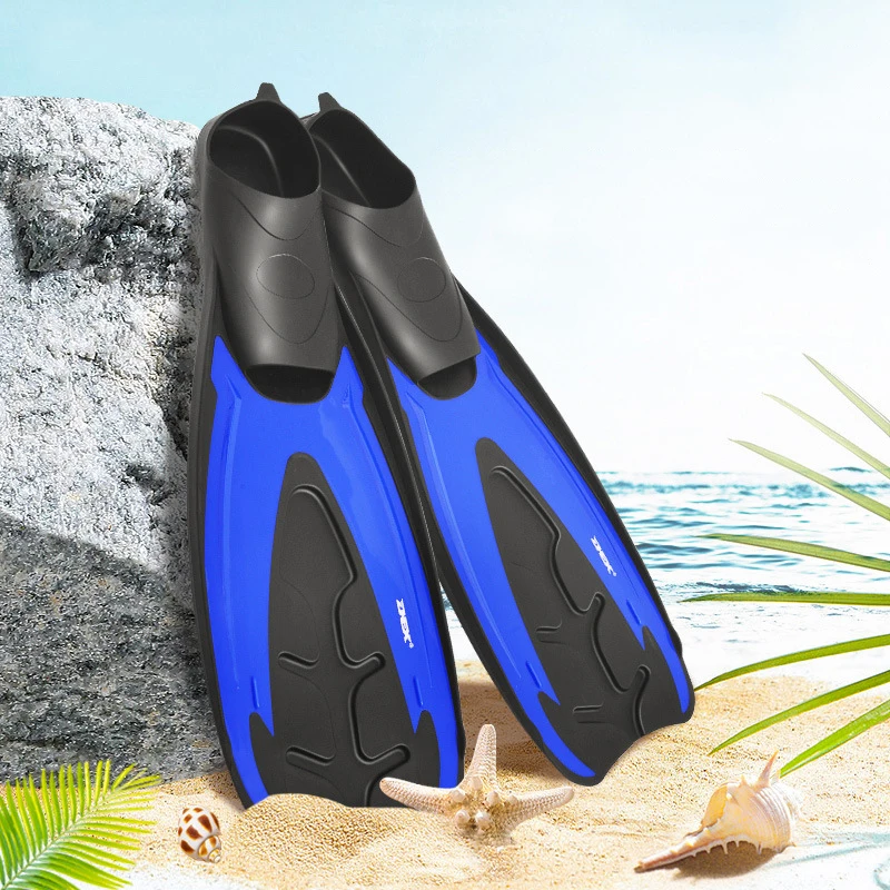 

Professional Adult Swim Flippers Water Sports Beach Shoes TPR Non-Slip Swimming Diving Fins Rubber Snorkeling Foot Webbed Boots