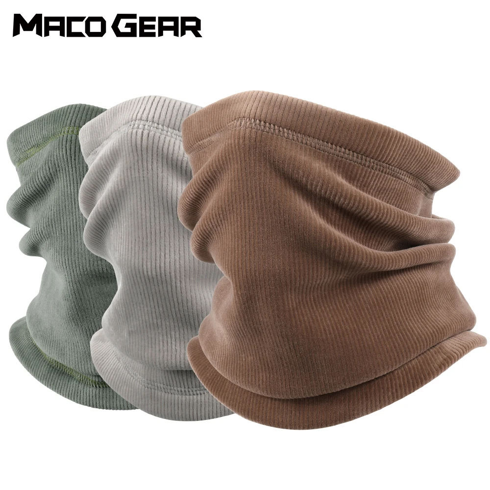 

Fleece Thermal Bandana Ski Face Mask Cycling Snowboard Sports Neck Warmer Hunting Running Thick Winter Windproof Scarf Men Women
