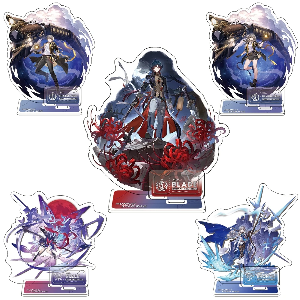 

Anime Honkai: Star Rail Figure Cosplay Game Gift Acrylic Action Jing Yuan Tingyun Stand Model Desk Decor Fans Collection Toy