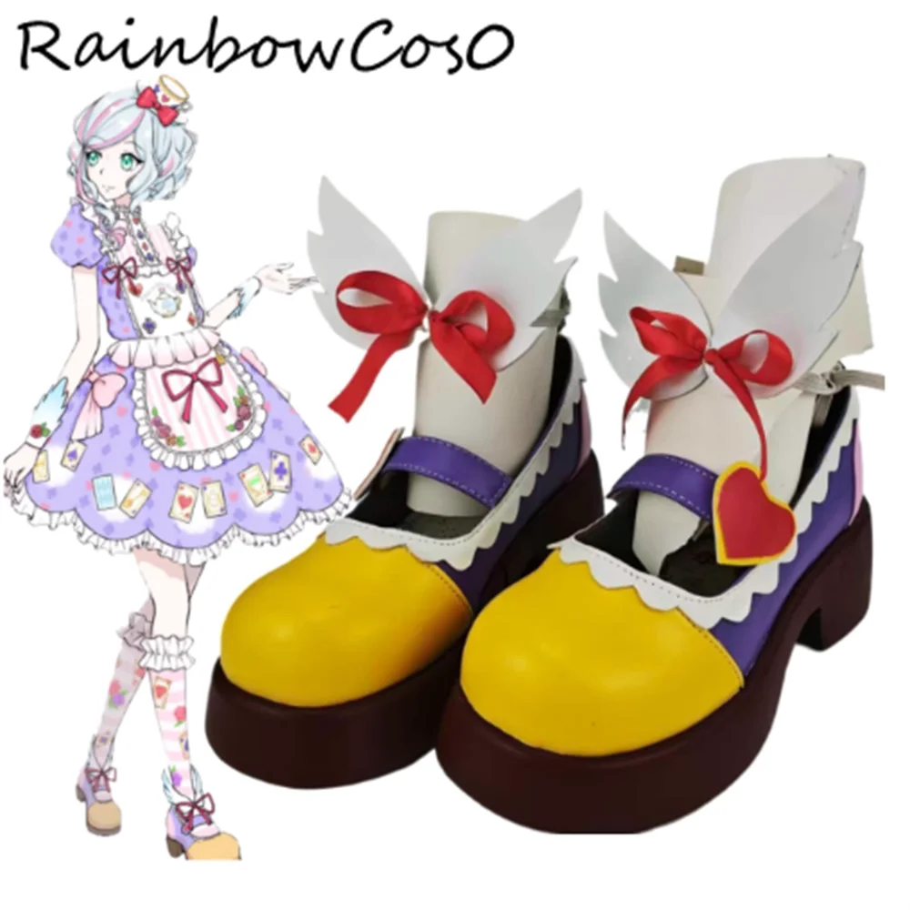 Фото Amahane Madoka Aikatsu Aikatsu! Cosplay Shoes Boots Game Anime Party Halloween RainbowCos0 W5405 №1