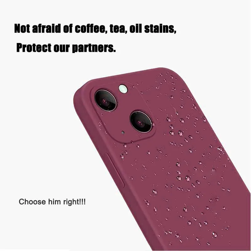 YYDS Новый 2021 квадратный жидкий силиконовый чехол для телефона iPhone 11 12 13 Pro Max Mini XS XR X