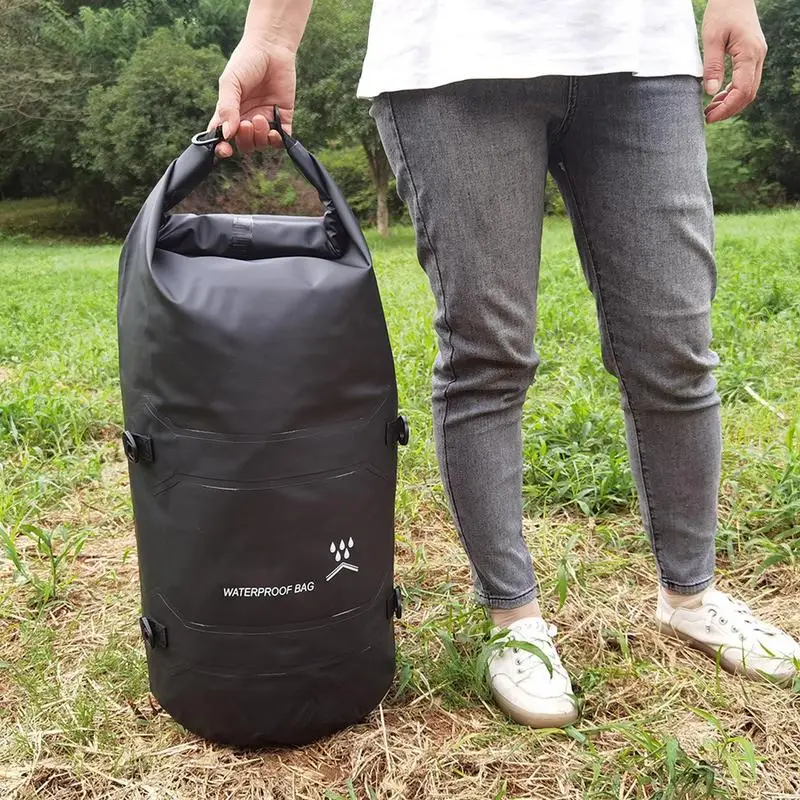 

Motorcycle back seat Bag Multifunctional Waterproof bike tail luggage bag Portable high quality Duffle Bag with Shoulder Straps