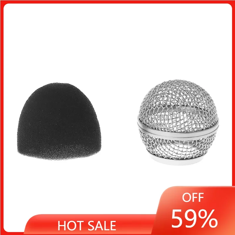 

Replacement Ball Head Mesh Microphone Grille For Shure BETA58 BETA58A SM58 SM58S CE0630 Drop shipping