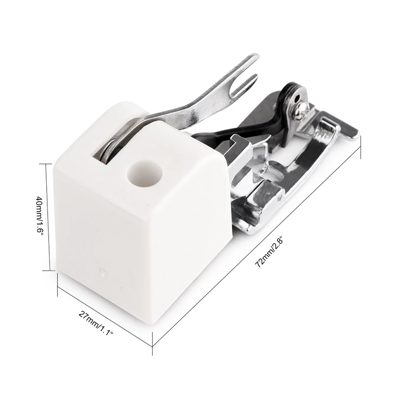 1Pcs Household Sewing Machine Parts Side Cutter Overlock Presser Foot Press Feet For  All Low Shank Singer images - 6