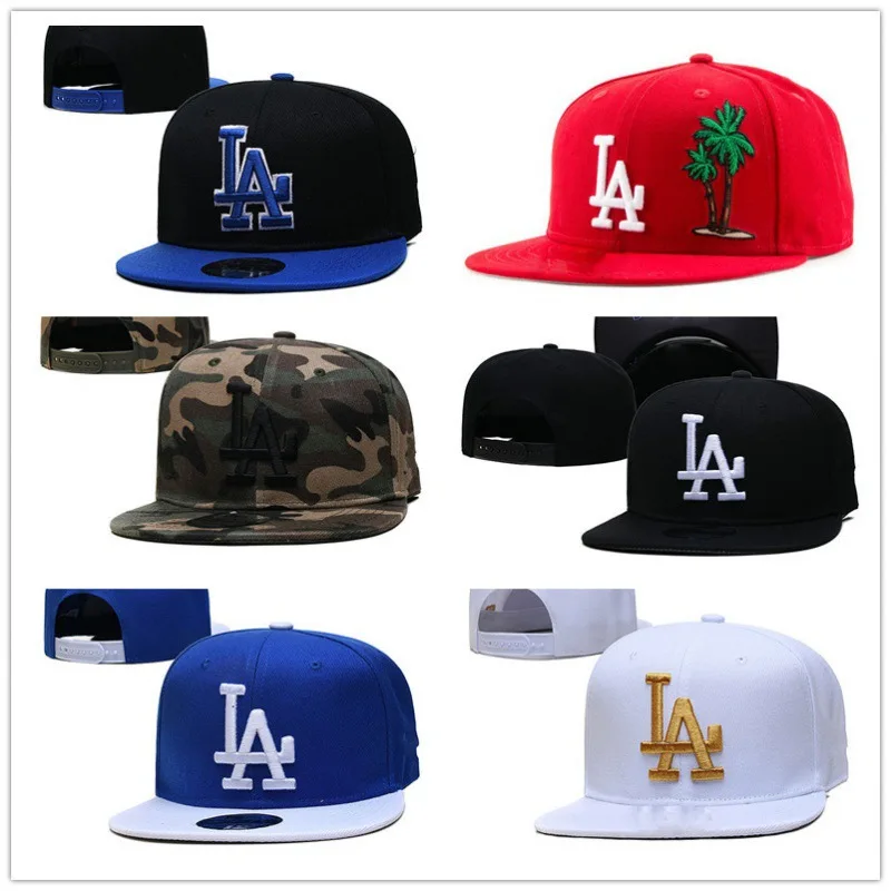 

LA Los Angeles Embroidery New Cap Hat Sports Trucker Plain Men Women Hip Hop Baseball Snapback Sun Brim Visor Era