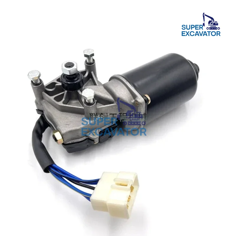 Кронштейн мотора дворника в сборе для экскаватора Kobelco SK75/120/200/250/350-6-6E-8