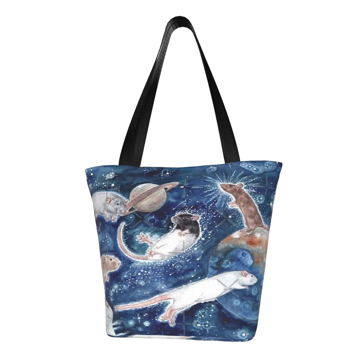 Сумка-тоут через плечо с отделением крысы и звезды