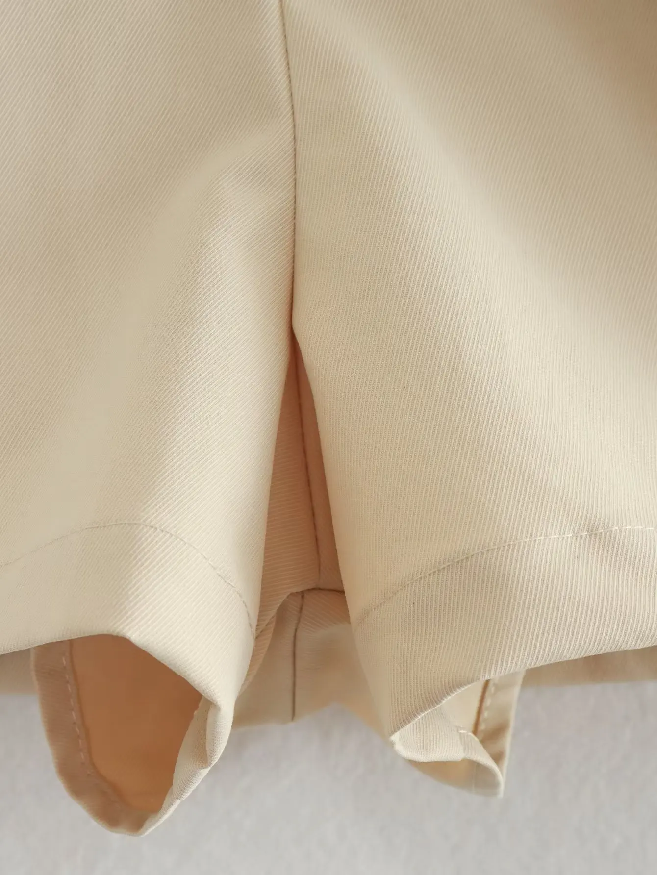 TRAF 2023 Cargo Shorts for Women Beige High Waist Skirt Shorts Women Summer Bermuda Shorts Woman Streetwear Asymmetric Shorts