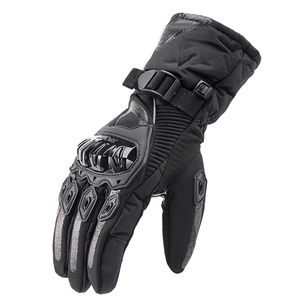 

Glove Warm Anti Slip Protective Adjustable Waterproof Outdoor Thermal Breathable Motorcycle Padded Winter Touch Screen Durable