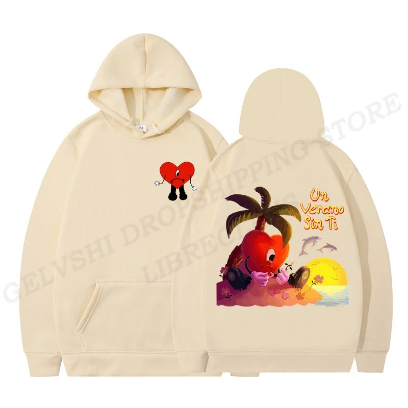 

Un Verano Sin Ti bad bunny Sweatshirt Men Women Fashion Bad Bunny Hoodies Kids Hip Hop Hoodie Boy Coats Pullovers Women Sweats