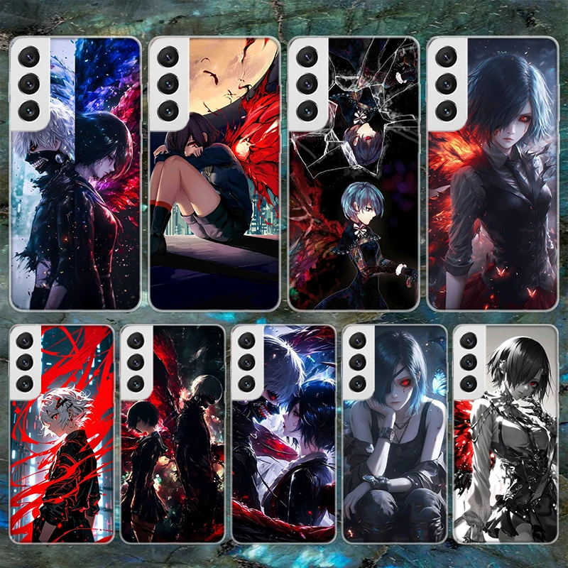 G-Ghoul Tokyo Touka Kirishima Мягкий чехол для телефона Samsung Galaxy S24 S25 S23 S22 Ultra S21 Plus S20 FE S10 + S10E