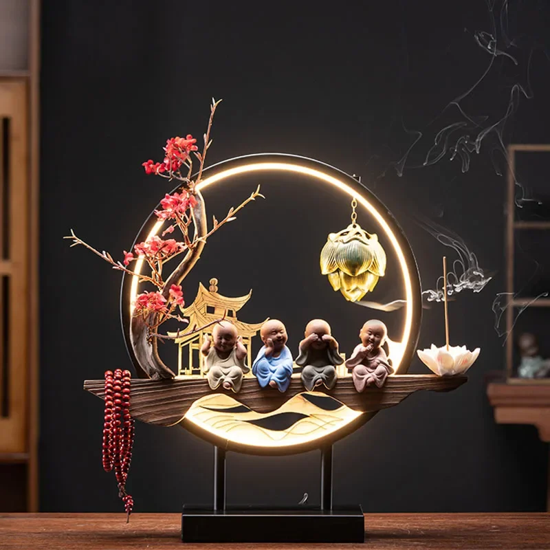 Роскошный подарок благовония искусственная древесина задний поток Готическая