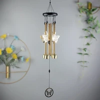 japanese style solid wood metal wind chime pendant antique creative birthday gift student childrens bedroom pendant