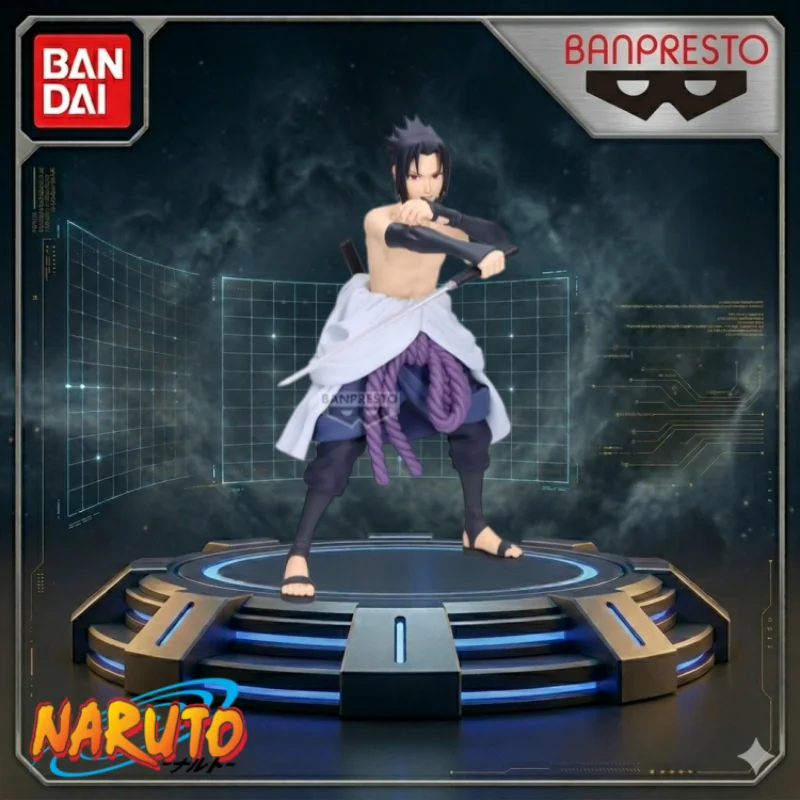 Фото В наличии: Коллекционные фигурки Bandai Banpresto Naruto 72 Series Grandista Uchiha Sasuke, модель игрушек из аниме №1