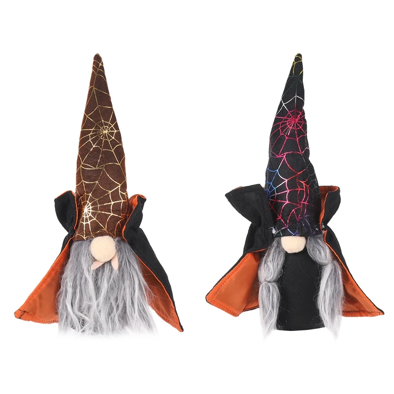 

2 шт., декоративные гномы на Хэллоуин