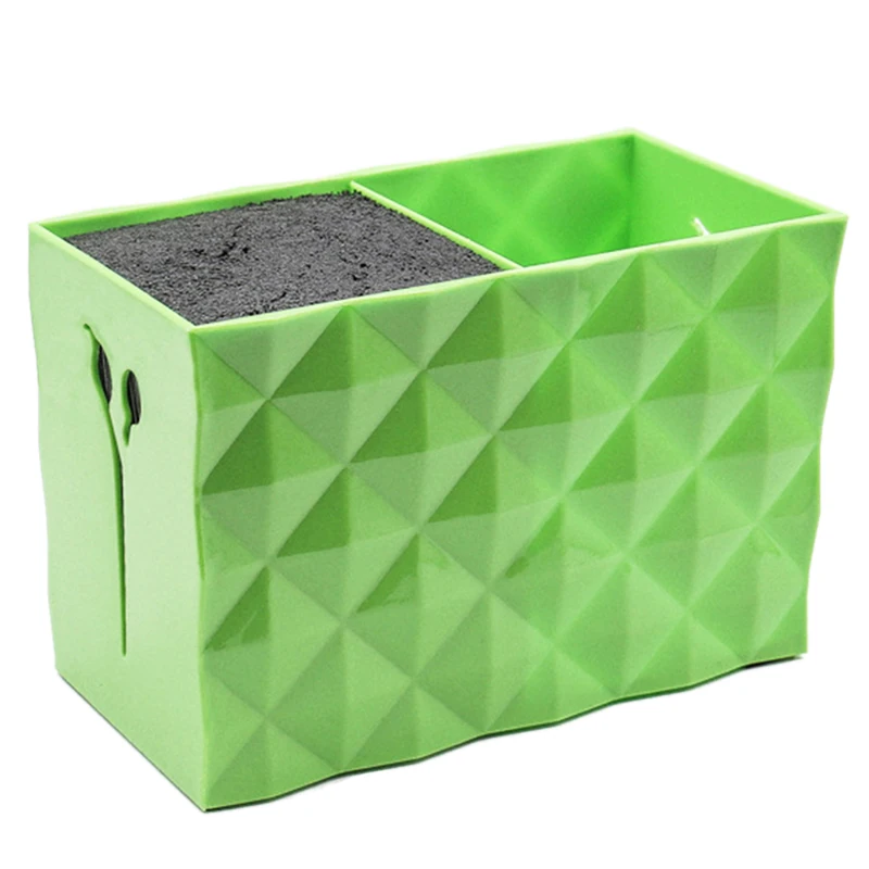 

Double Layer Hairdresser Tools Holder Fashion Abs Barber Scissor Case Desktop Makeup Tools Box Salon Accessories Scissors Socket