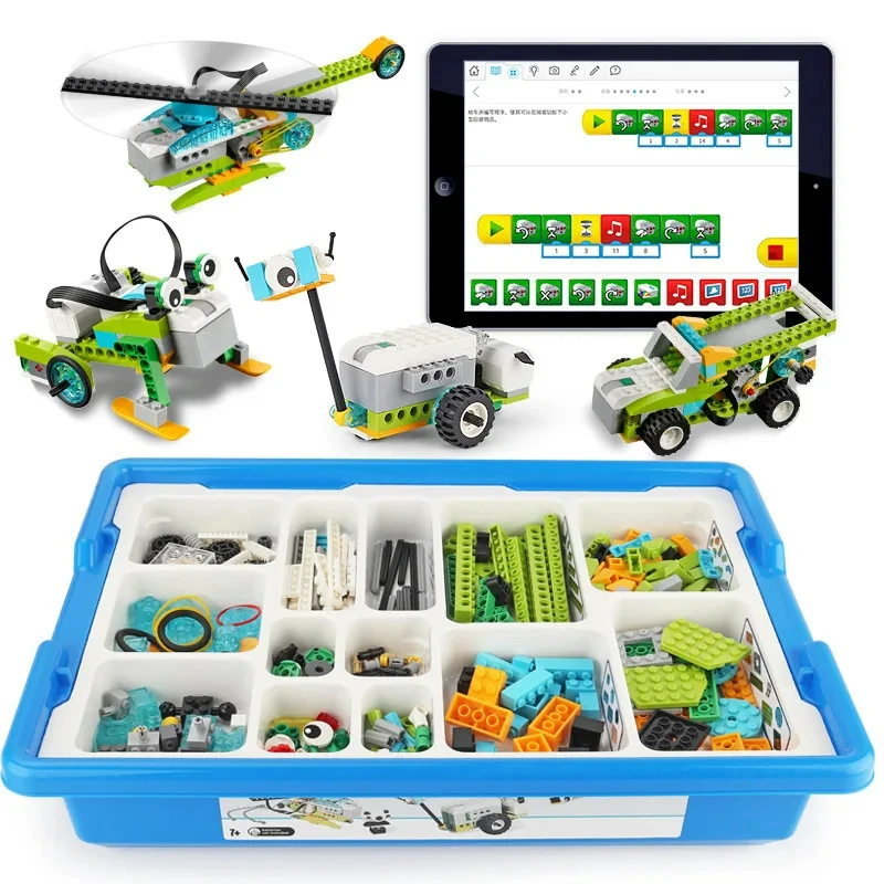 Строительные Блоки Wedo2 Robotics Совместимые С Ev3 45300 Высокотехнологичные Развивающие