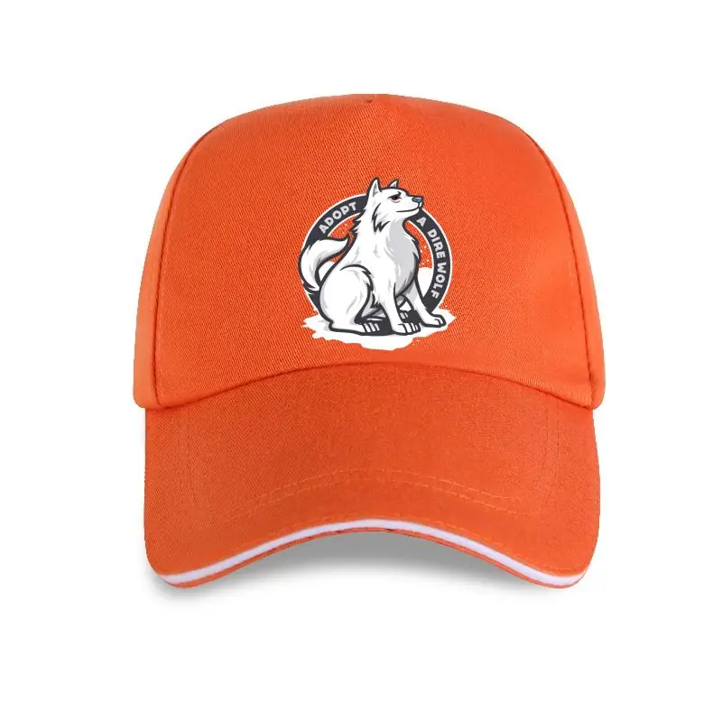 2022 New Adopt A Dire Wolf Baseball cap tv a song of fire and ice dog canine animals literature books silver grey |