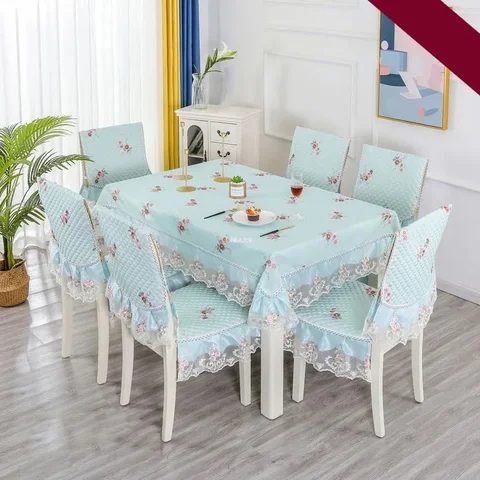 Скатерть крышка стула домашний стул подушки в европейском стиле обеденный крышка стола прямоугольная стол коврик украшения Чай столик, деко