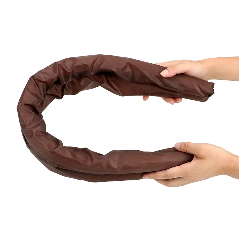 Коричневая уплотнительная лента для ДНА двери 88 см пробка заусенцев защита от