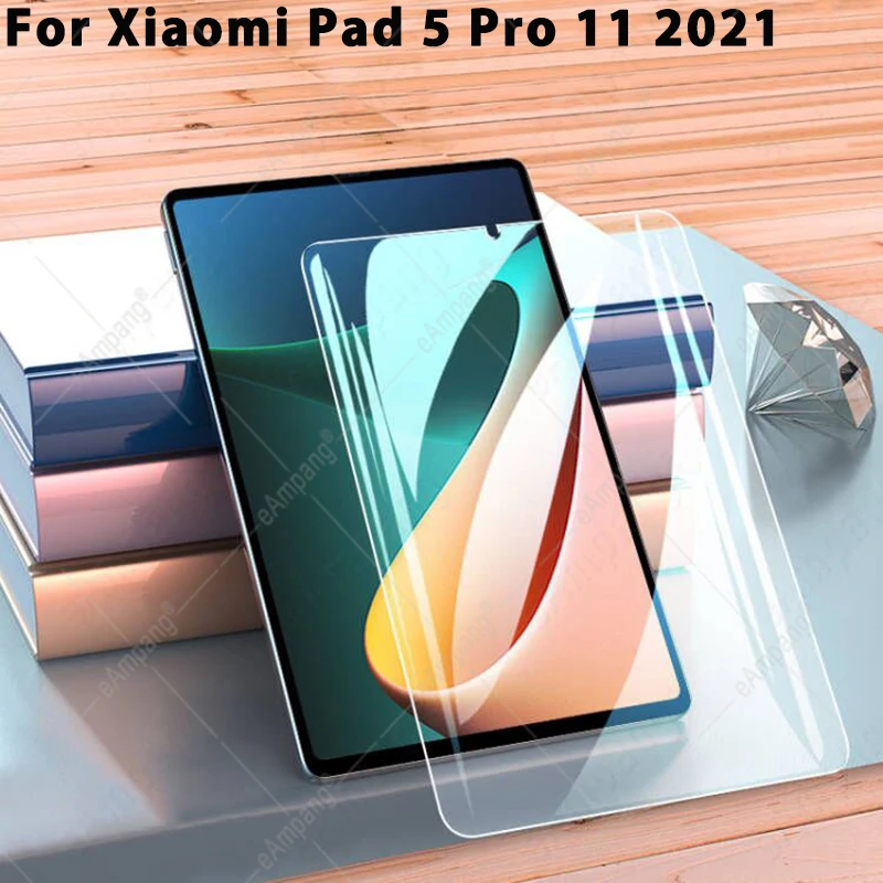

Закаленное стекло для Xiaomi Pad 5 Pro 11, защита для экрана, новинка 2021, лидер продаж, 0,3 мм, прозрачная ультратонкая Защитная пленка для экрана, защи...