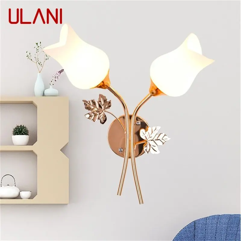 

ULANI Wall Lamps Contemporary Creative LED Sconces Lights Flower Shape Indoor For Home Bedroom