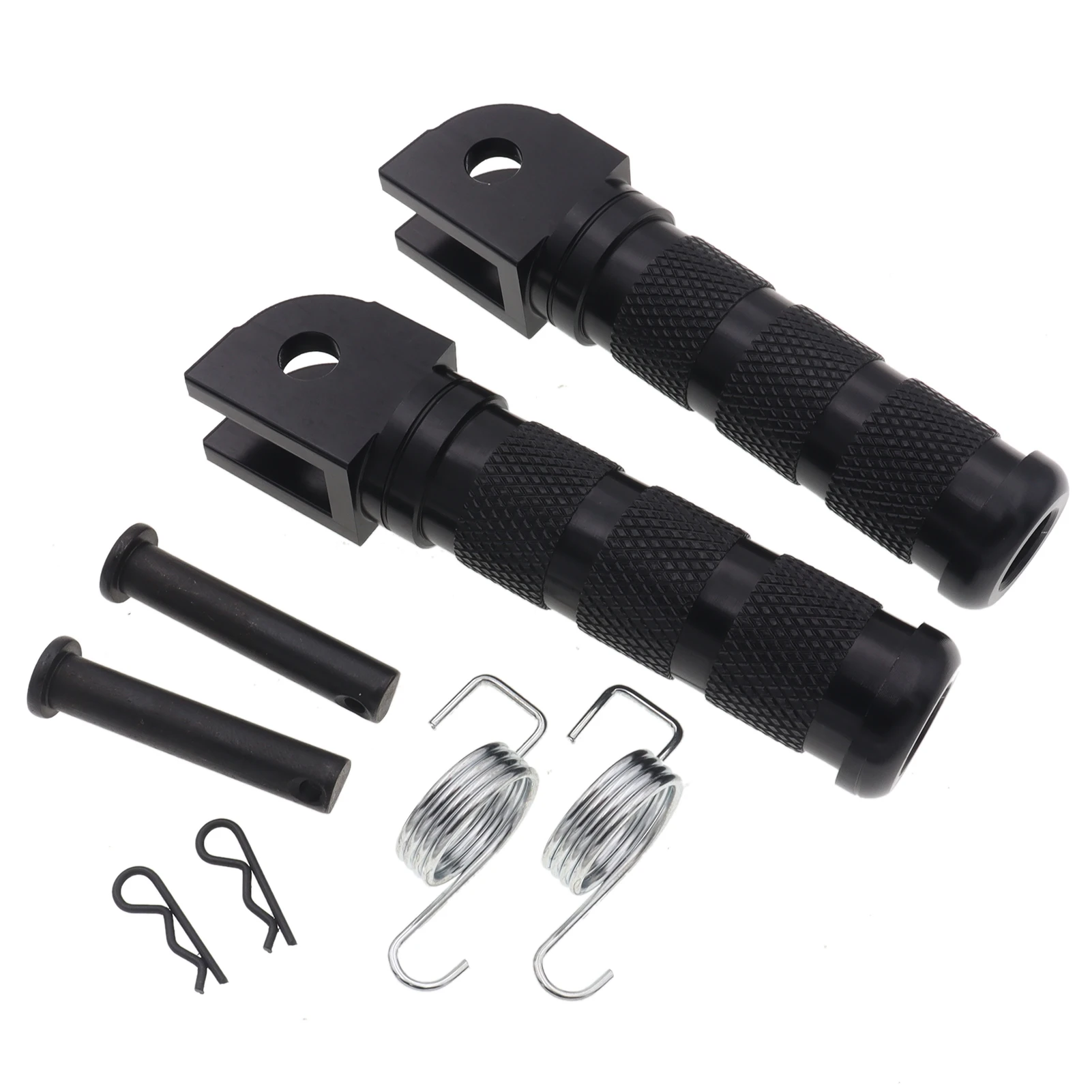 

1 Pair Universal CNC Aluminum Retro Footrests Foot Pegs Pedals for Honda Dax Monkey Motorcycle Bike