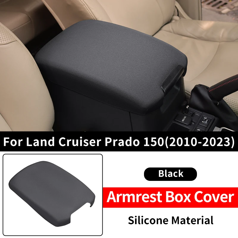 

Чехол на подлокотник центральной консоли для Toyota lc150 Land Cruiser Prado 150 2010-2023 j150, обновление внутренних защитных аксессуаров Силиконовый материал 2011 2012 2013 2014 2015 2016 2017 2018 2019 2020 2021