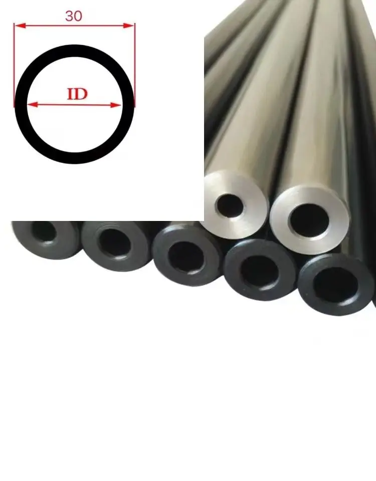 

Outer diameter 30mm 42CrMo seamless steel pipe precision pipe explosion-proof crack free lathe inner and outer mirror